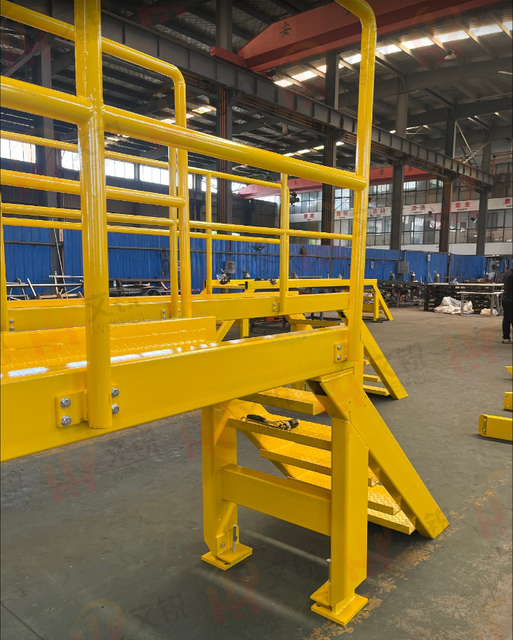 Industrial Steel Access Platform