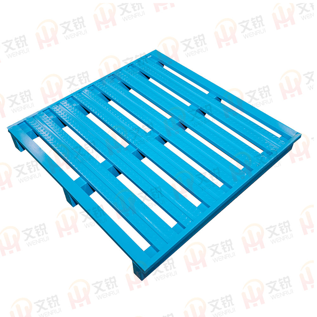 Half-Deck 2-Way Fork Entry Metal Pallet