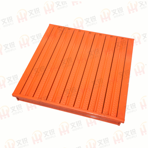 Full-Deck 2-Way Fork Entry Metal Pallet