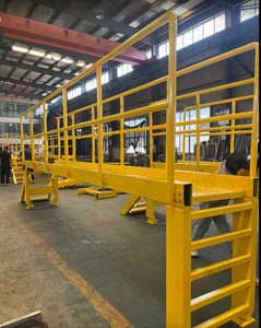 Industrial Steel Access Platform