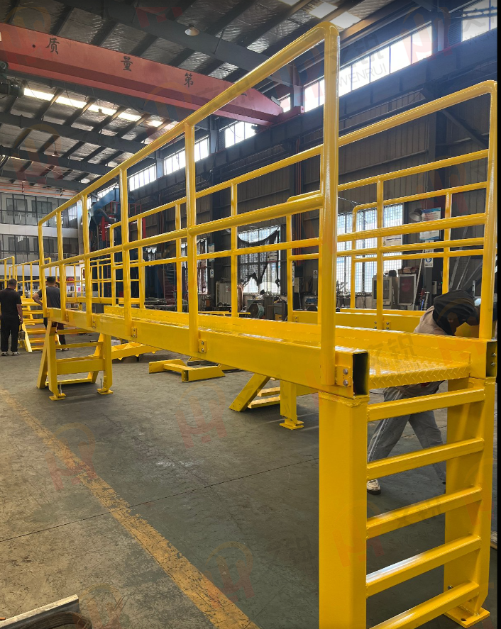 Industrial Steel Access Platform
